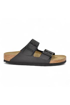 Ciabatta Birkenstock Arizona colore nero. BIRKENSTOCK- | ARIZONA BLACK BIRKO FLOR-NERO